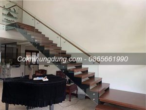 cầu thang xương cá giá rẻ