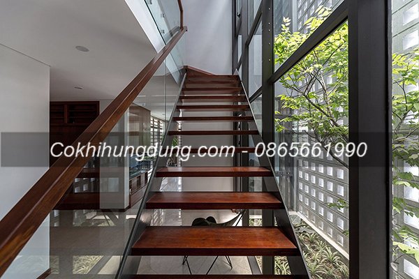 Cầu thang sắt xương cá đẹp 161 Cầu thang sắt xương cá đẹp 161
