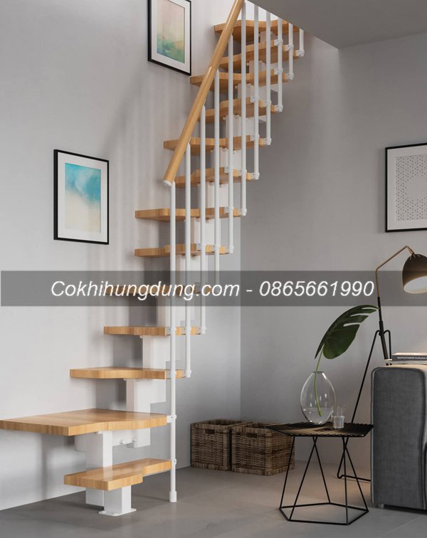 Cầu thang thép giá rẻ 3 Cầu thang thép giá rẻ 3