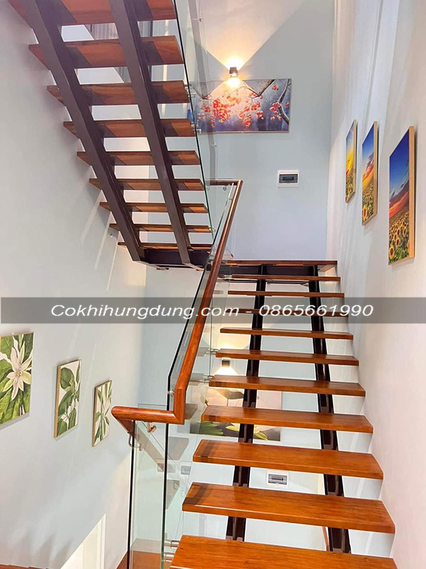 cầu thang xương cá gỗ đẹp ms11 cầu thang xương cá gỗ đẹp ms11