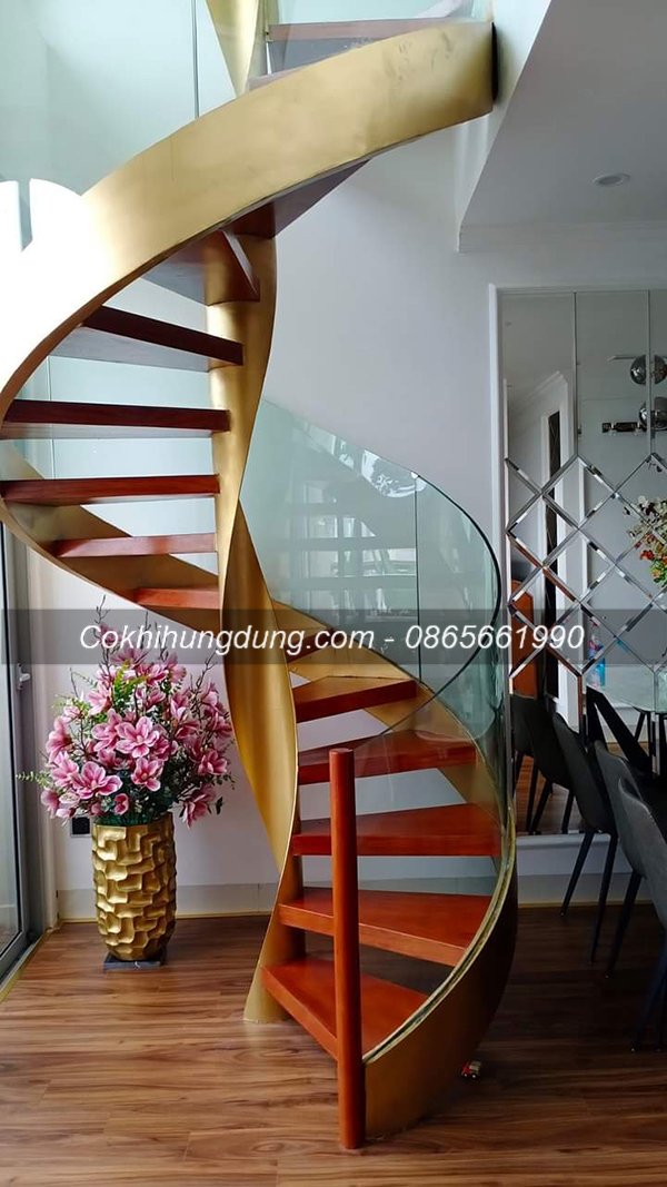 Cầu thang xoắn cho không gian nhỏ hẹp Cầu thang xoắn cho không gian nhỏ hẹp