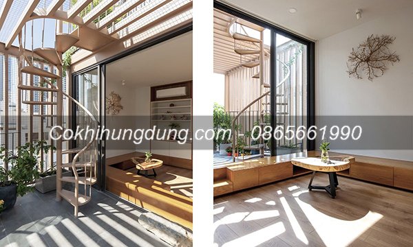cầu thang sắt lên sân thượng 105 cầu thang sắt lên sân thượng 105