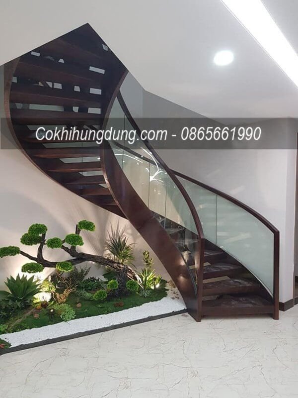 cầu thang mặt bậc gỗ cầu thang mặt bậc gỗ