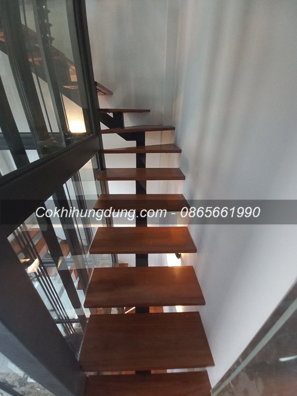 cầu thang xương cá gỗ đẹp ms9 cầu thang xương cá gỗ đẹp ms9