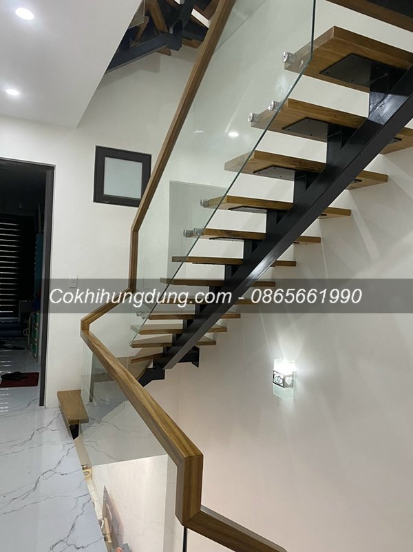 Mẫu cầu thang xương cá đẹp 9 Mẫu cầu thang xương cá đẹp 9