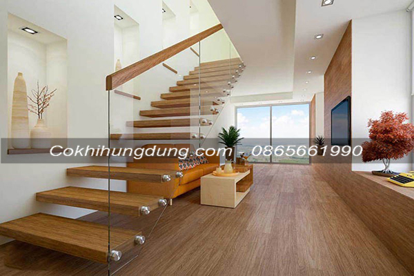 cầu thang bay đẹp ms12