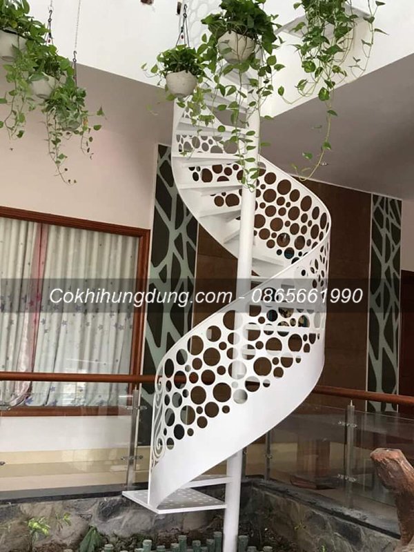 cầu thang xoắn sắt đẹp 9 cầu thang xoắn sắt đẹp 9