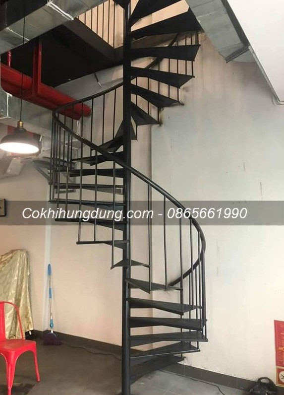cầu thang xoắn bằng sắt đẹp 6 cầu thang xoắn bằng sắt đẹp 6