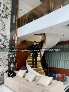 mẫu cầu thang xoắn ốc đẹp MS 40