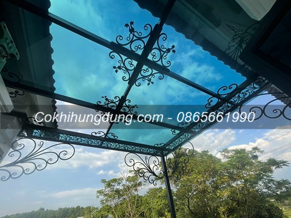 Mái kính ban công đẹp 03 Mái kính ban công đẹp 03