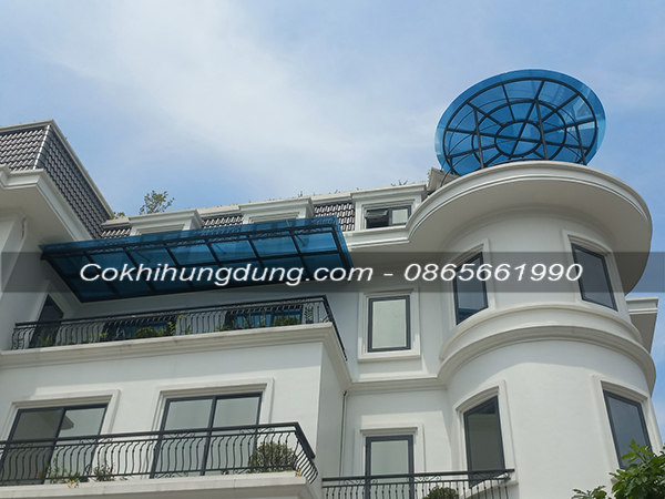 Mái kính ban công đẹp Mái kính ban công đẹp