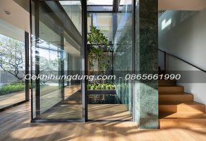 Vách nhôm kính xingfa đẹp, hiện đại