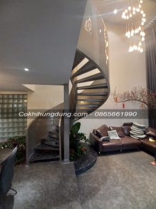 cầu thang xoắn ốc, mẫu cầu thang xoắn đẹp