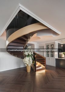 Cầu thang xoắn ốc Đan Phượng