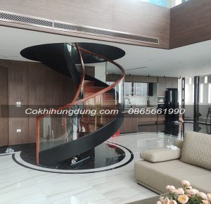 cầu thang xoắn ốc, mẫu cầu thang xoắn đẹp, cầu thang xoắn