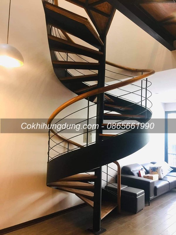 Mẫu cầu thang xoắn ốc đẹp - cầu thang xoắn Mẫu cầu thang xoắn ốc đẹp - cầu thang xoắn
