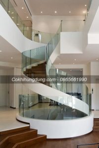 cầu thang xoắn ốc, mẫu cầu thang xoắn đẹp, cầu thang xoắn