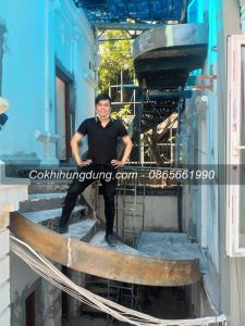 mẫu cầu thang xoắn đẹp