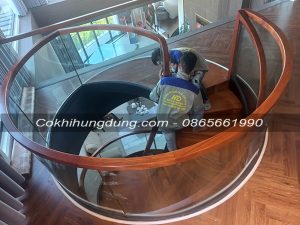 cầu thang xoắn ốc, mẫu cầu thang xoắn đẹp, cầu thang xoắn