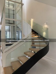 cầu thang xoắn ốc đẹp