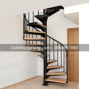 cầu thang xoắn ốc, mẫu cầu thang xoắn đẹp, cầu thang xoắn