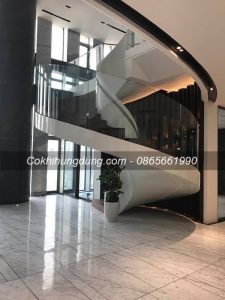 cầu thang xoắn ốc, mẫu cầu thang xoắn đẹp, cầu thang xoắn