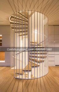 làm cầu thang xoắn đẹp giá rẻ