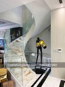 cầu thang xoắn ốc, mẫu cầu thang xoắn đẹp, cầu thang xoắn
