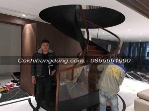 cầu thang xoắn ốc Thanh Oai