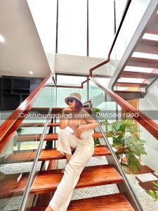 cầu thang xương cá, cầu thang sắt, cầu thang xương cá giá rẻ