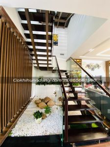 cầu thang xương cá