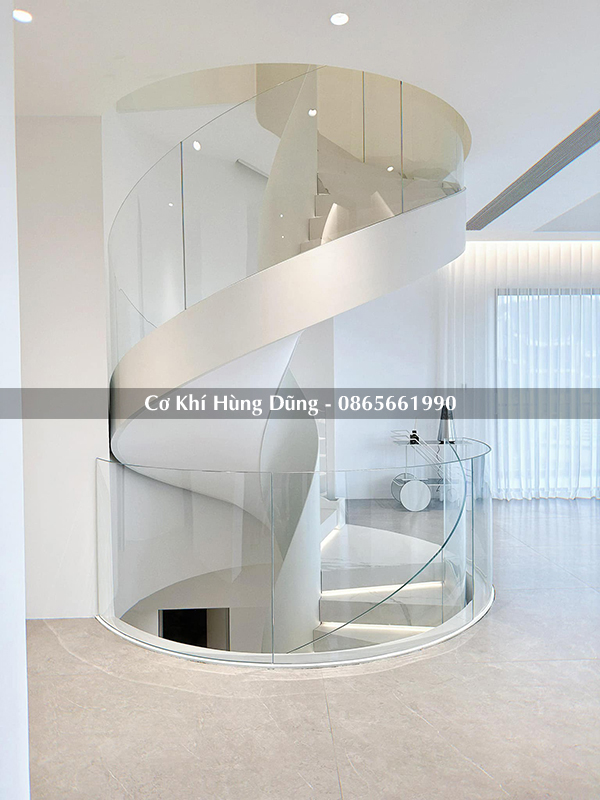 Mẫu cầu thang xoắn ốc đẹp 71