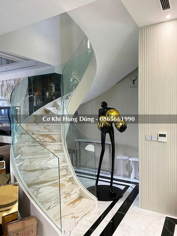 Mẫu cầu thang xoắn ốc đẹp 45