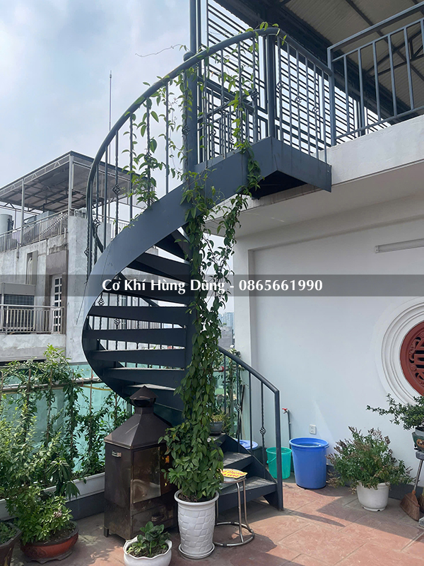 Mẫu cầu thang xoắn ốc đẹp 53