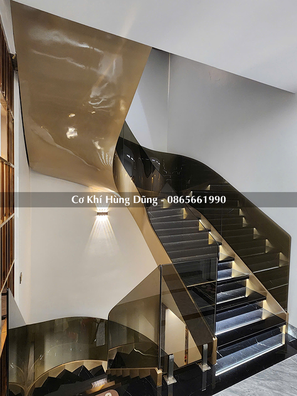 Mẫu cầu thang xoắn ốc đẹp 44