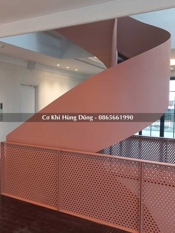 Mẫu cầu thang xoắn ốc đẹp 43