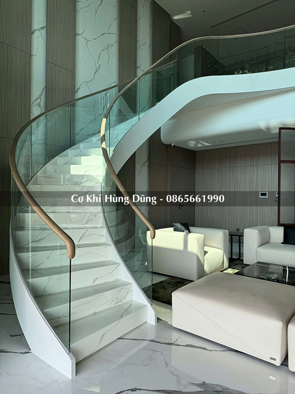 Mẫu cầu thang xoắn ốc đẹp 74