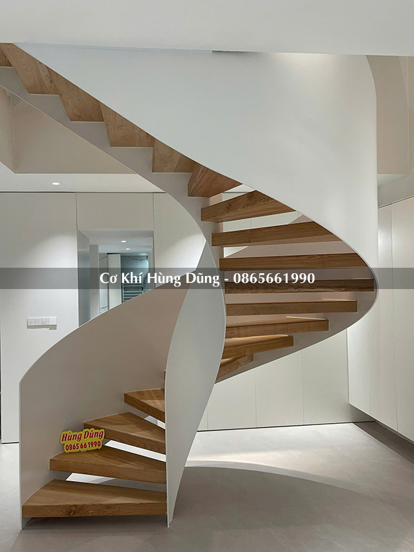 Mẫu cầu thang xoắn ốc đẹp 21