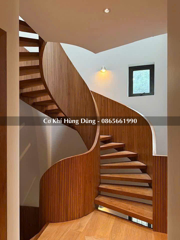 Mẫu cầu thang xoắn ốc đẹp 89