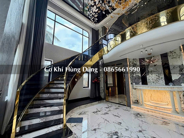 Mẫu cầu thang xoắn ốc đẹp 65