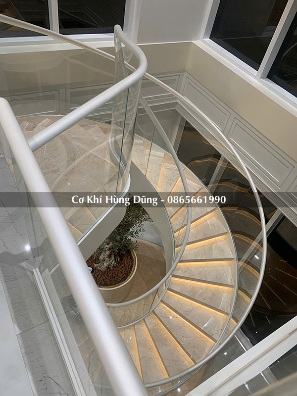 Mẫu cầu thang xoắn ốc đẹp 41