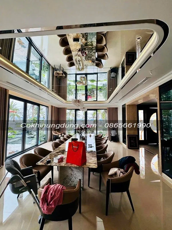 Mẫu trần gương đẹp