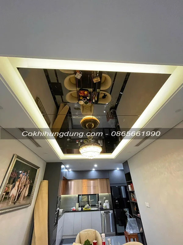 Mẫu trần gương đẹp