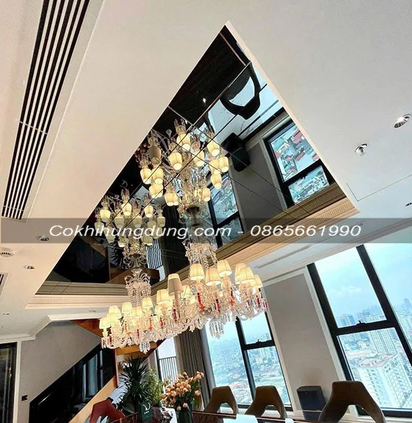 Mẫu trần gương đẹp